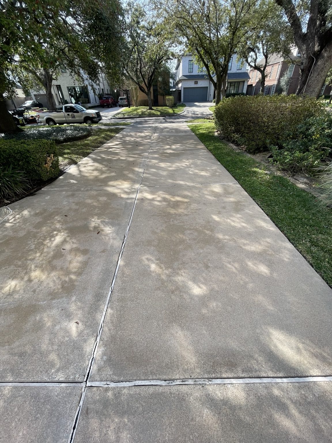 After: Residential Driveway Cleaning
